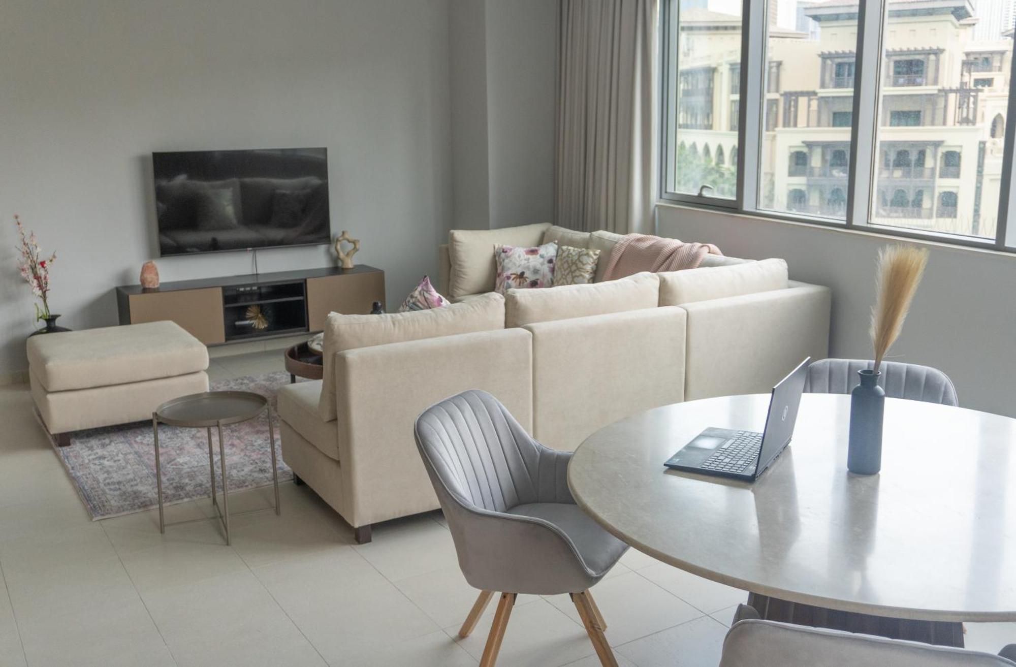 דירות דובאי Downtown Oasis, Burj Khalifa Views, Luxury Amenities מראה חיצוני תמונה